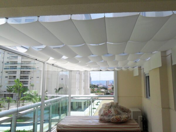 Cortina Romana Sky Pantalla Tecido Blackout - Image 2