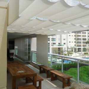 Cortina Romana Sky Light  Tela Solar