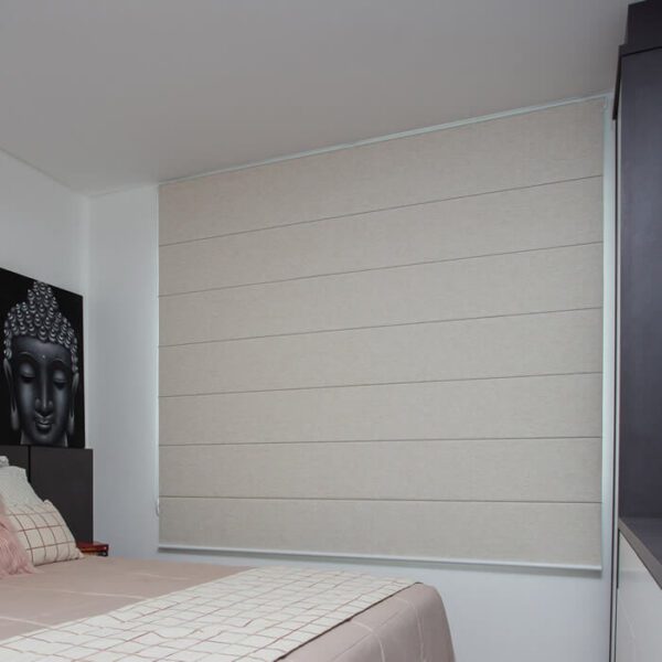 Cortina Romana Pinpoint Tecido Blackout - Image 2