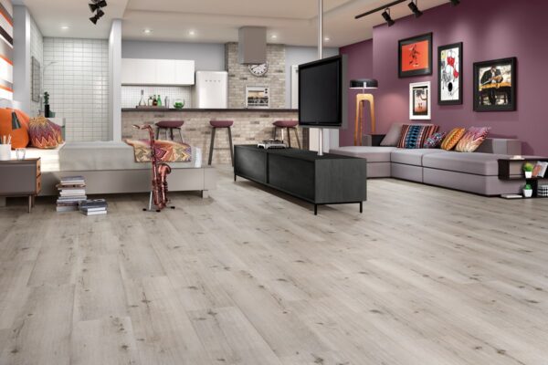 Piso Vinílico Eucafloor Régua Cola Basic 1219x238x2