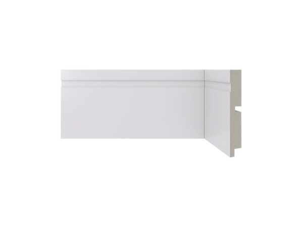 Rodapé De Poliestireno Santa Luzia Barra Frisado 10x240x1,5